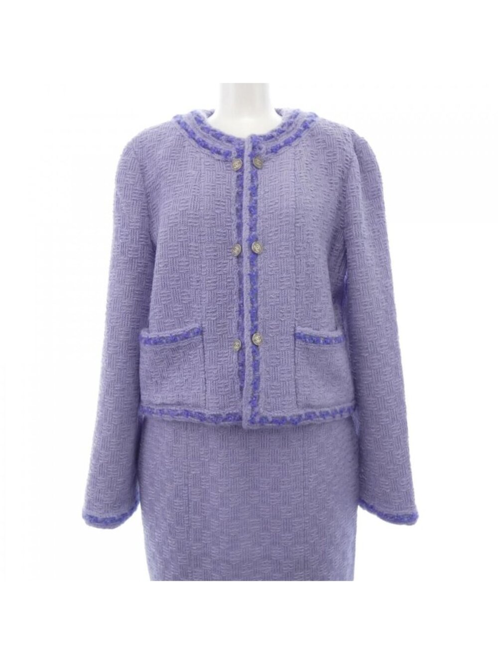 Chanel Vintage Suit Purple